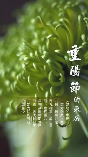 重阳节的来历