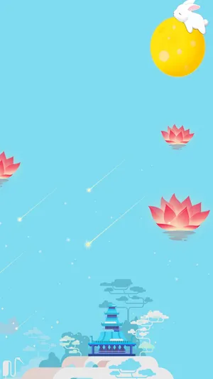 兔子在月上