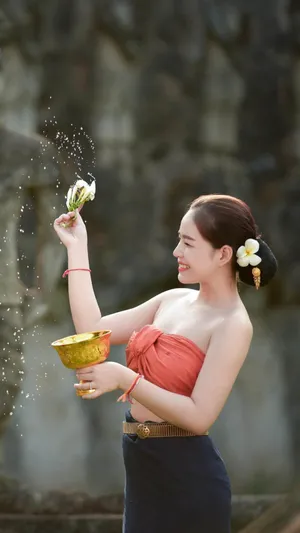 泰国泼水节
