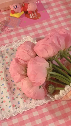 少女心清新花束摄影_1