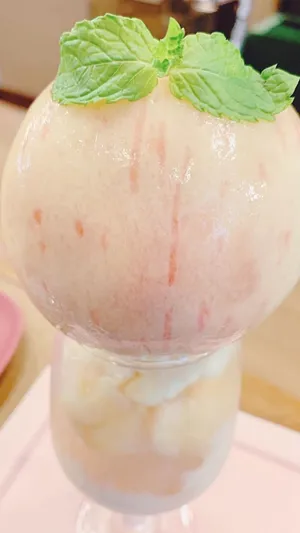 美味可口蜜桃薄荷饮品_1