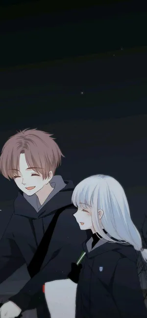 甜蜜依偎的情侣_1
