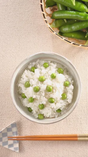 立夏的豌豆饭
