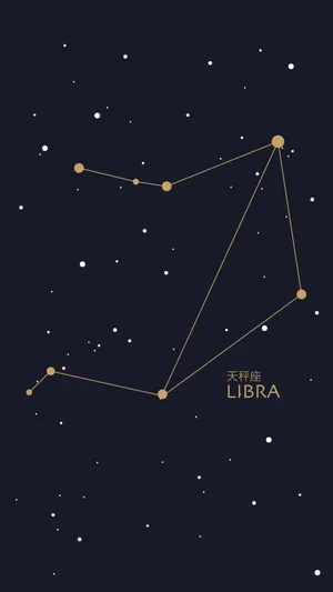 十二星座之天秤座星像图_1