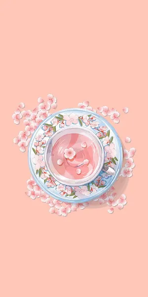 一杯花茶