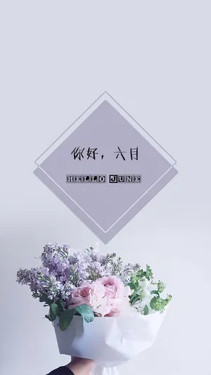 淡淡的花香弥漫在六月里