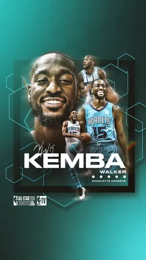 肯巴·沃克2019NBA全明星海报