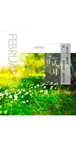 二月里 新年到