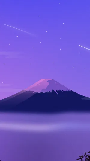 富士山是一座火山