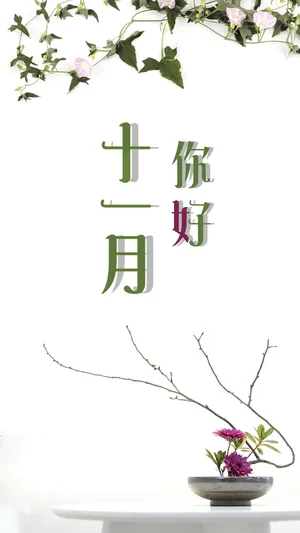 10月再见啦,11月你好呦