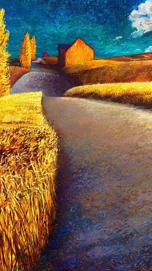 手指画