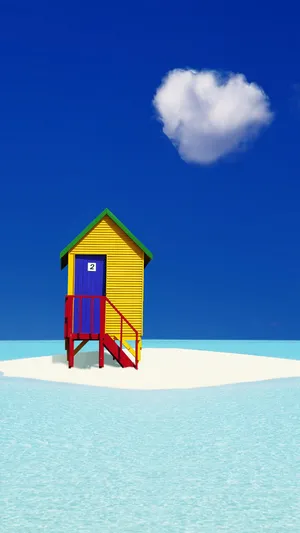 浪漫海边小木屋_1
