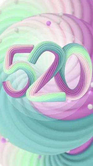 c4d小清新520唯美设计