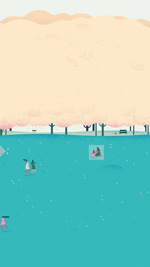 野餐型插画艺术_1