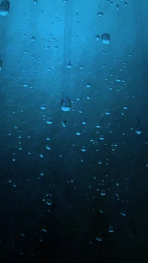 极简蓝色雨_1