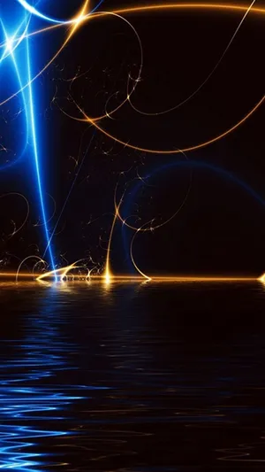 蓝色橙色线圈