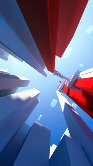 3D建筑物仰视_1