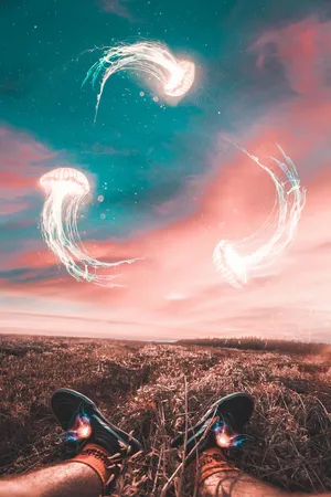 草地 幻想 海蜇_1