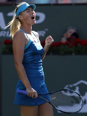 玛利亚·莎拉波娃（Maria Sharapova）怒吼