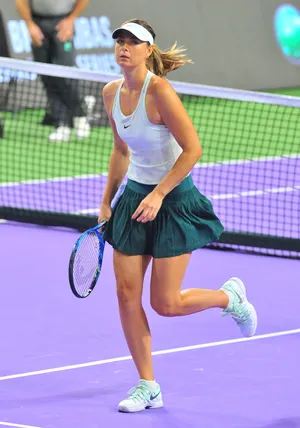 玛利亚·莎拉波娃（Maria Sharapova）奔跑