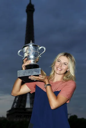 玛利亚·莎拉波娃（Maria Sharapova）冠军杯展示
