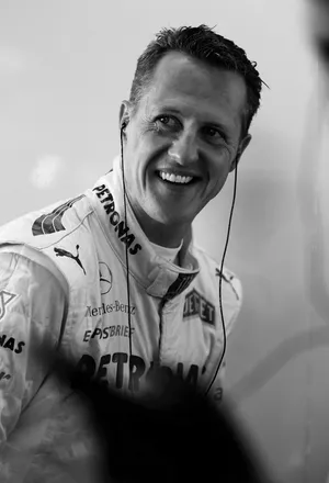 F1方程式赛车手车王迈克尔·舒马赫休息期间_1