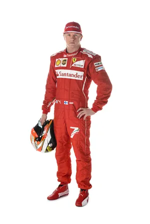 F1方程式赛车手莱科宁Kimi·Raikkonen官方留存照