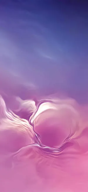 三星s10粉色水纹