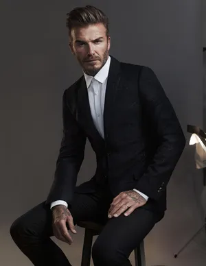 万人迷大卫·贝克汉姆（David Beckham）西装