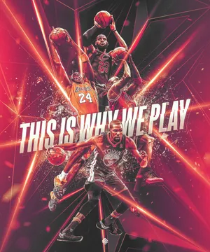 NBA篮球明星小皇帝勒布朗詹姆斯季后赛海报