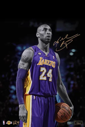 篮球明星NBA湖人队科比·布莱恩特Kobe最帅官方海报