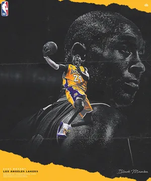 篮球明星NBA湖人队科比·布莱恩特Kobe优美上篮