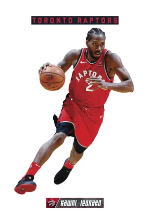 篮球明星NBA猛龙队服科怀莱昂纳德