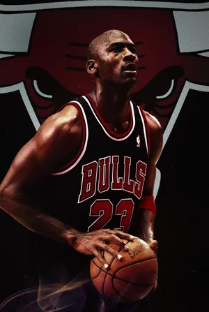 NBA篮球明星公牛队飞人迈克尔乔丹芝加哥摇钱树