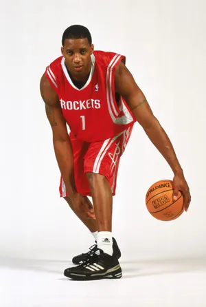 NBA火箭队球星麦迪麦蒂T-Mac教你运球