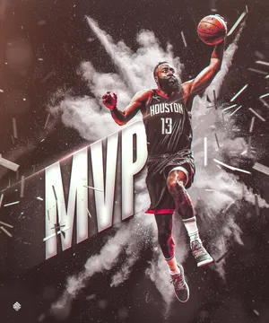 NBA篮球名星火箭队大胡子詹姆斯哈登35