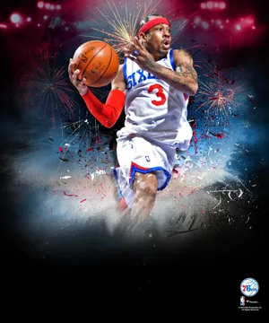 NBA阿伦艾弗森76人时期无敌的小艾