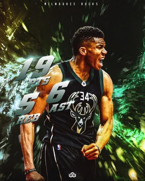 NBA雄鹿字母哥扬尼斯·阿德托昆博荣耀