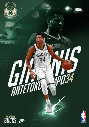 NBA雄鹿字母哥扬尼斯·阿德托昆博官方剧照