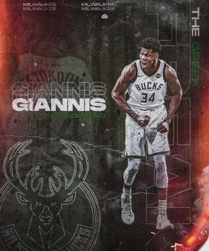 NBA雄鹿字母哥扬尼斯·阿德托昆博你真棒