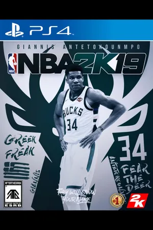 NBA雄鹿字母哥扬尼斯·阿德托昆博PS4