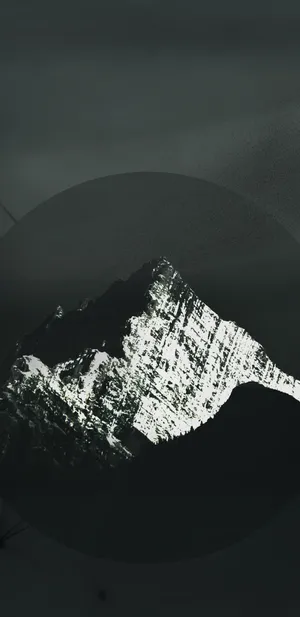 黑色的山_1