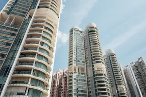 现代高楼层小区建筑图片