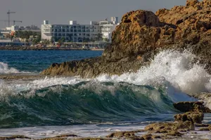 塞浦路斯海岸风景图片