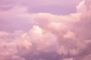 粉色的天空图片