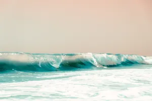潮水海浪图片_1