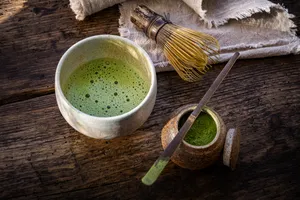 自制抹茶饮品图片_1