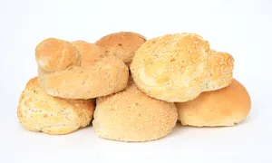 低热量营养的燕麦面包图片