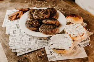 香喷喷的肉饼图片