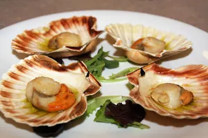 扇贝海鲜美食图片_1